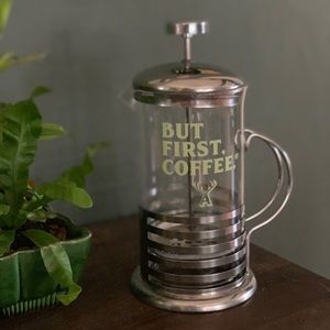 Alfred ‘But first, Coffee” French press